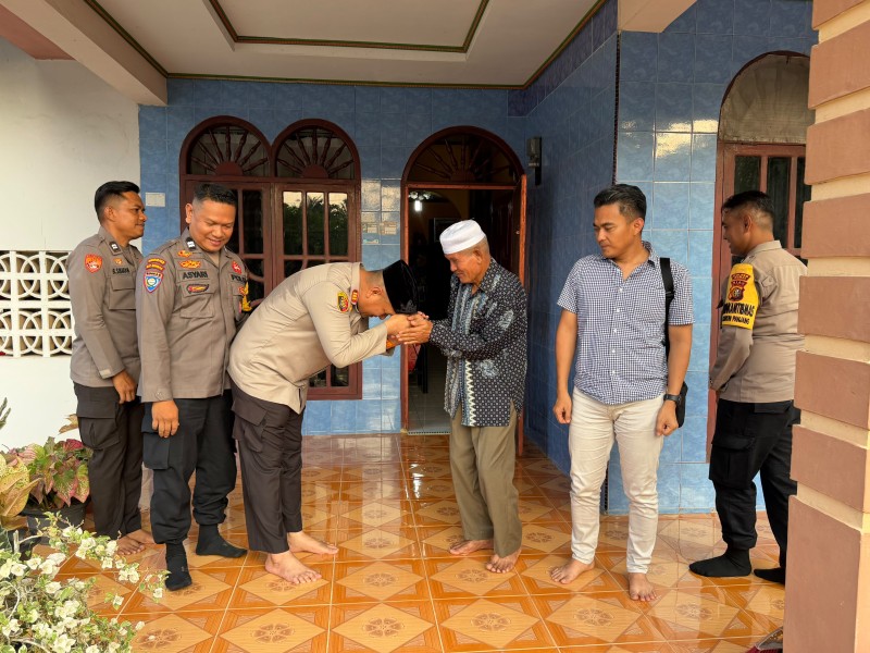 Kapolsek Bukit Kapur Jalin Sinergi dengan Tokoh Adat, Perkuat Kamtibmas di Wilayah Bukit Kapur