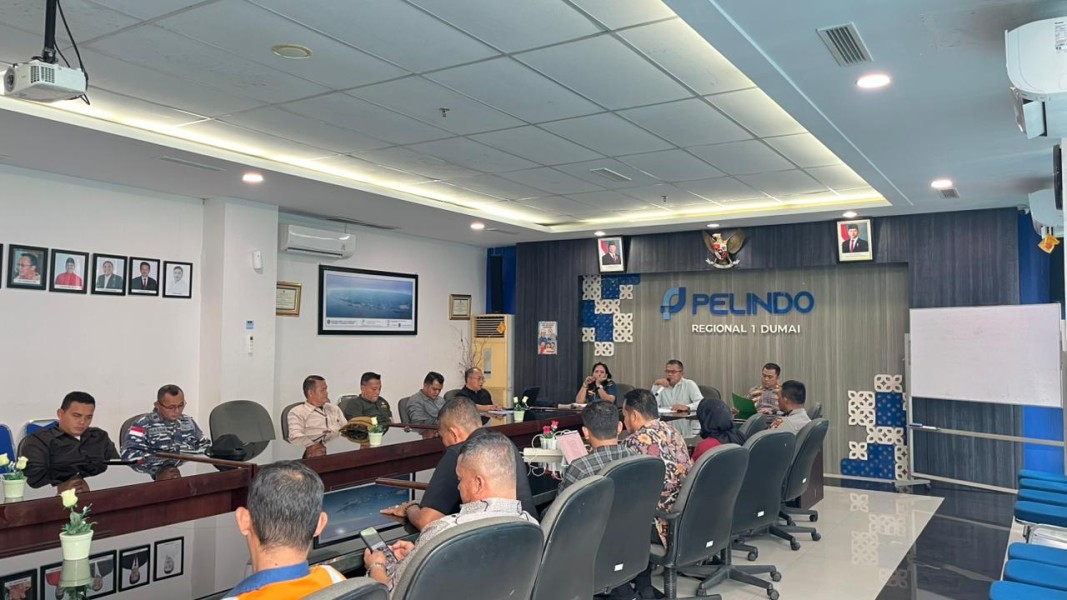 Pelindo Regional 1 Dumai Perkuat Sinergi Stakeholder Jaga Keamanan Pelabuhan