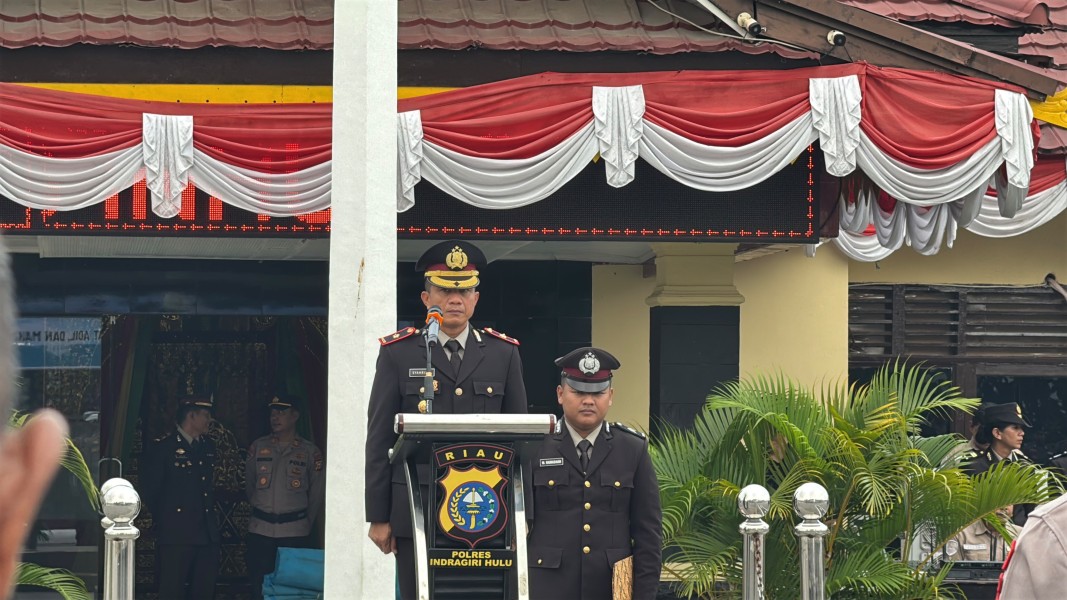 Polres Indragiri Hulu Gelar Upacara Peringatan Hari Kesaktian Pancasila Tahun 2026
