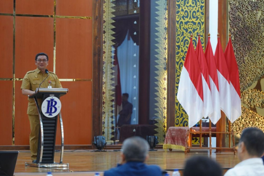 Sarasehan Ekonomi 2026, Sekda Riau: Riau Tak Boleh Terus Ekspor Bahan Mentah!