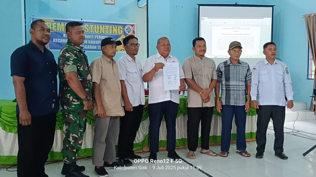 Perkam Keamanan Kebun Sawit Disahkan, Warga Kampung Sawit Permai Siap Jaga Aset Bersama