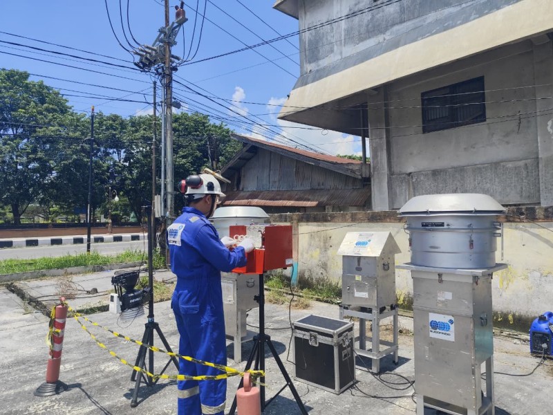 Pastikan Keamanan Lingkungan Paska Kejadian, Kilang Dumai Lakukan Pemantauan Intensif