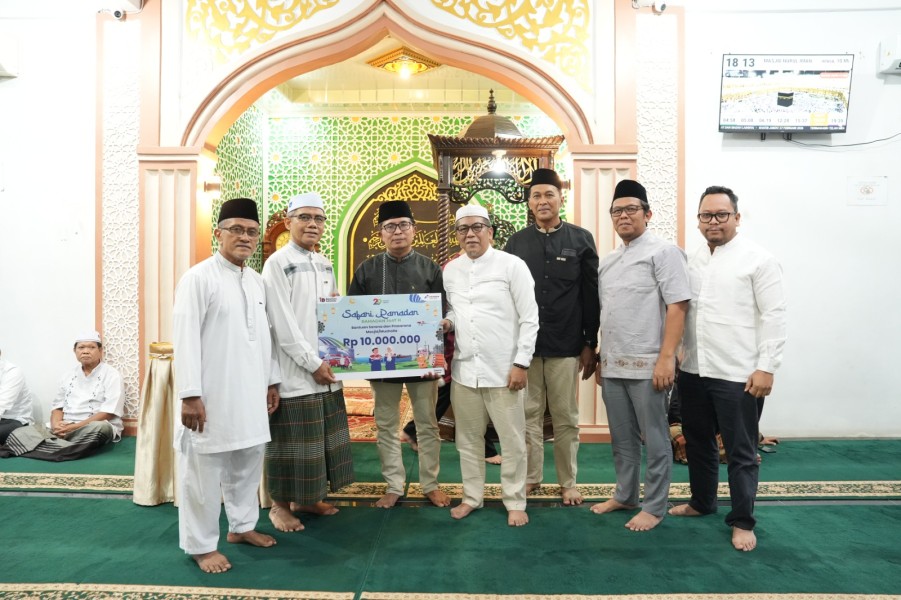 Energi untuk Harapan: Safari Ramadan Pertamina Dumai Bantu Masjid dan Warga Sekitar