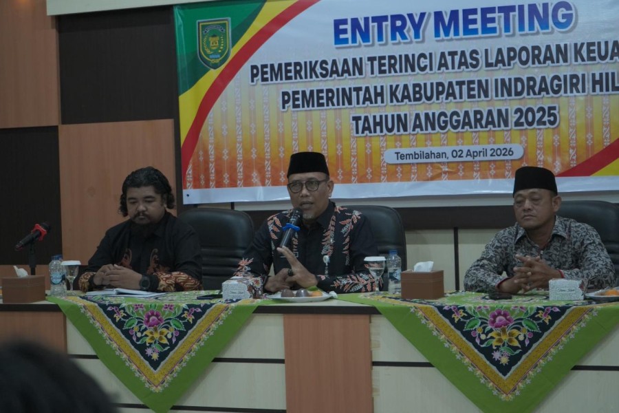 Bupati Inhil Tekankan Transparansi dan Kesiapan OPD Hadapi Pemeriksaan Rinci LKPD 2025