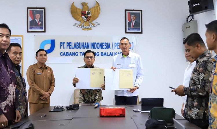 Bupati Meranti-Pelindo Teken MoU, Perkuat Layanan Pelabuhan dan Kesiapan Mudik Aman 2026