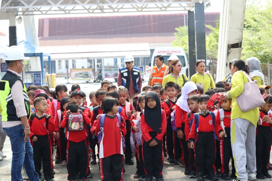 Serunya Belajar di Pelabuhan, TK Barunawati II Dumai Kenalkan Dunia Maritim kepada Anak