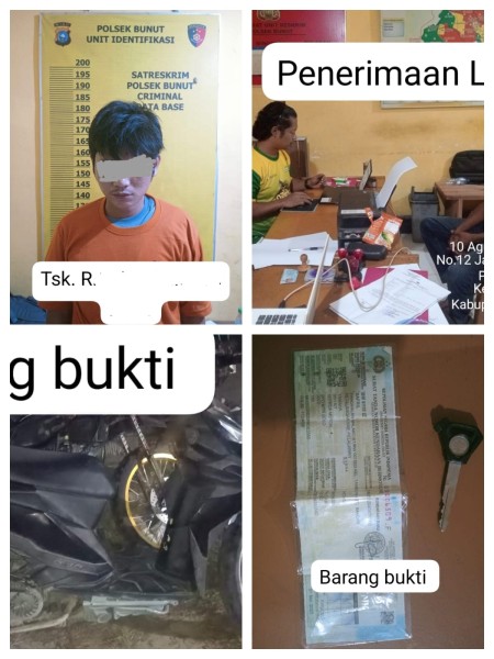 Polsek Bunut Ringkus Pelaku Curanmor NMAX di Bandar Petalangan, Satu Rekan Masih Diburu