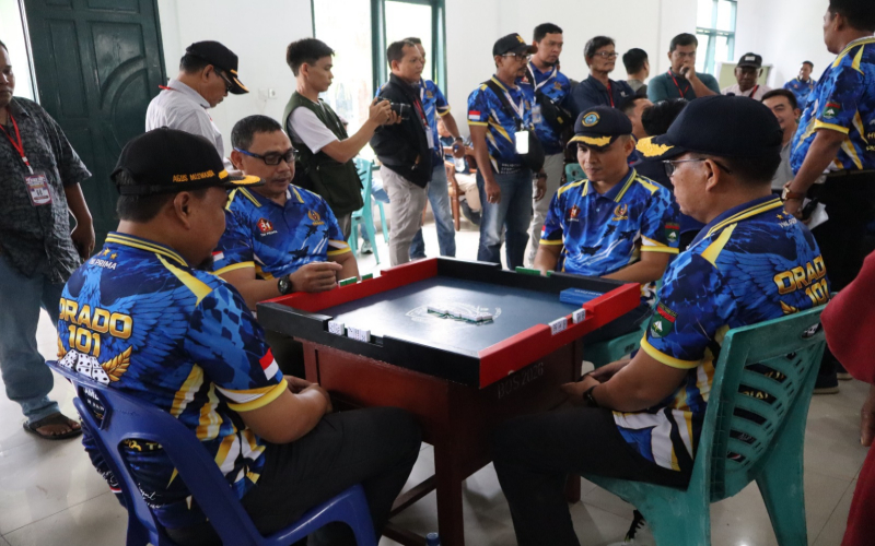 Open Turnamen Domino Orado 101 Piala Panglima TNI Digelar di Dumai, Dorong Domino Jadi Olahraga Prestasi