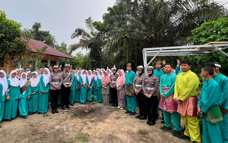 Police Goes to School, Satlantas Polres Dumai Gencarkan Edukasi Lalu Lintas