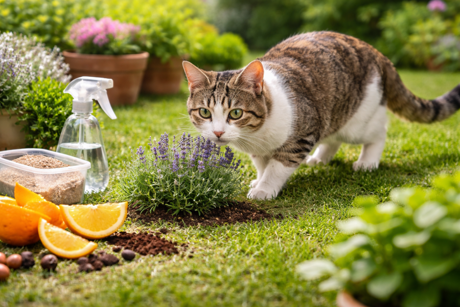 Solusi Ramah Lingkungan Cegah Kucing BAB Sembarangan