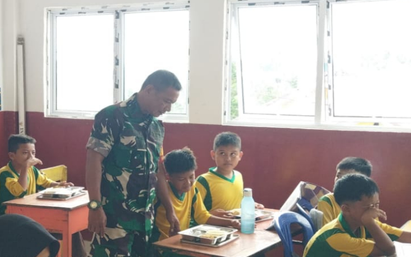 Serka Abu Kasim Kawal Program Makanan Bergizi Gratis di Sekolah dan Posyandu Ratu Sima