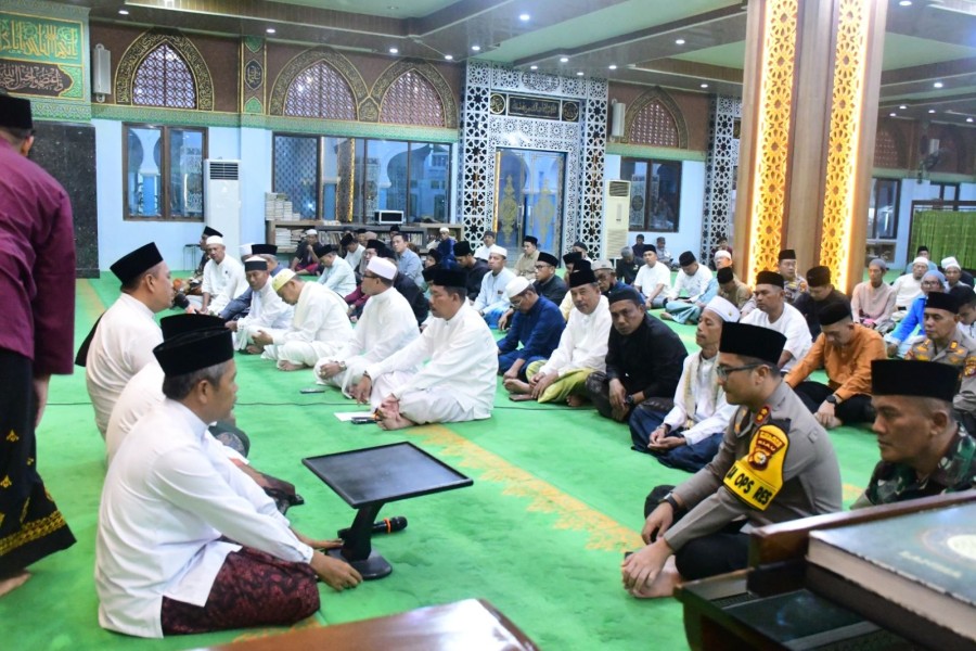 Sambut Tahun Baru 2026, Pemkab Bengkalis Gelar Zikir dan Doa Bersama di Masjid Agung Istiqomah