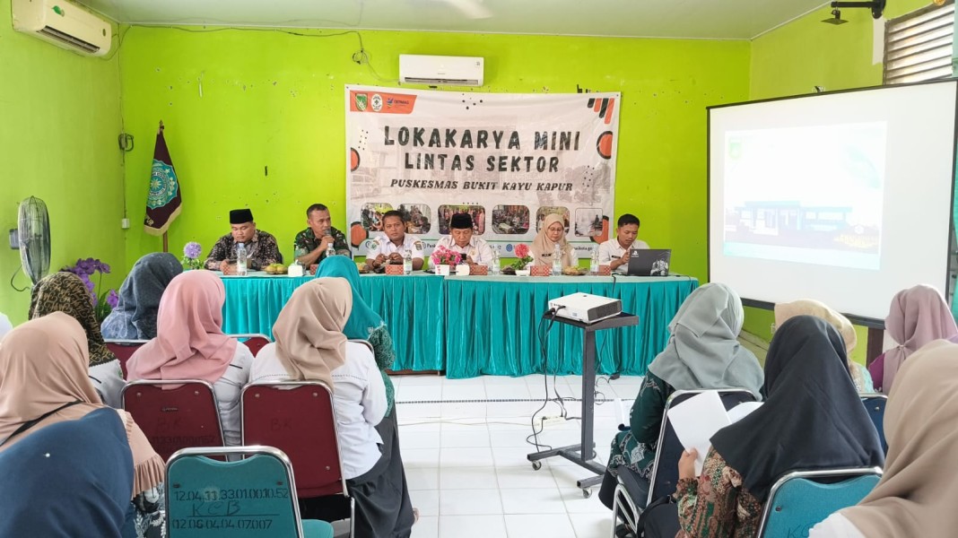 Koramil 02/Bukit Kapur Dukung Sinergi Lintas Sektoral Tingkatkan Pelayanan Kesehatan Masyarakat