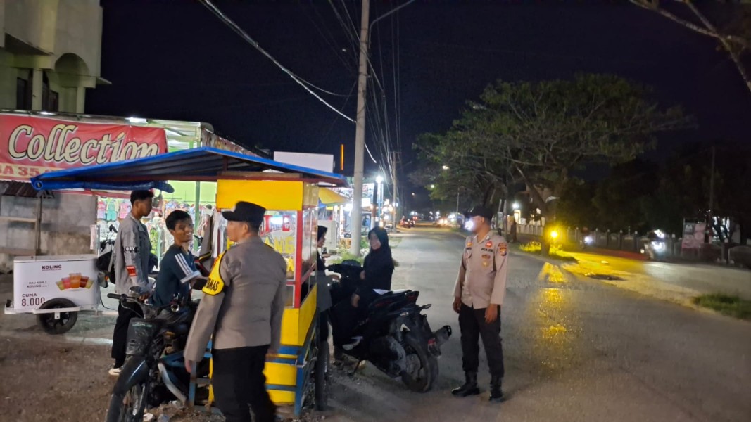 Polsek Pujud Gelar Patroli KRYD, Antisipasi C3 dan Gangguan Kamtibmas