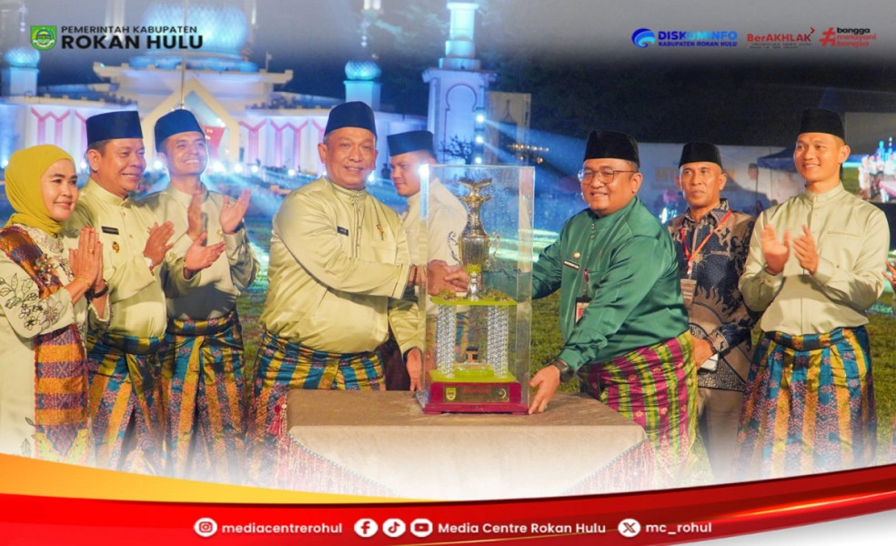 Pembukaan MTQ Ke-25 Rohul Sukses, Bupati Anton Target Lahirkan 478 Generasi Qur'ani