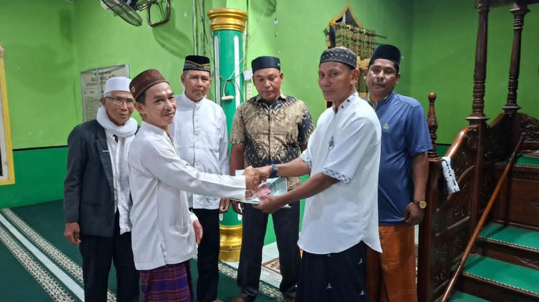 Syahril Resmi Pimpin DKM Nurul Huda Rohil 2025–2027, Prioritaskan Ukhuwah dan Transparansi Masjid