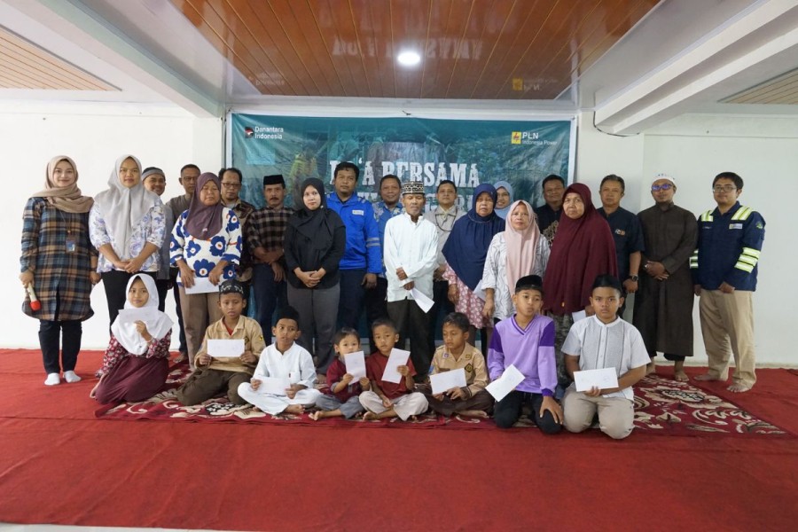 Peduli Bencana, PLN IP Suralaya Beri Santunan dan Doa Bersama