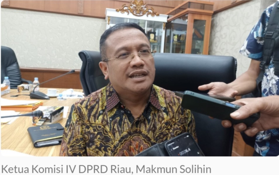 Akibat Dua Pimpinan DPRD Riau Diduga Terlibat, Kegiatan Pokir Dewan di PUPR–PKPP Dihentikan