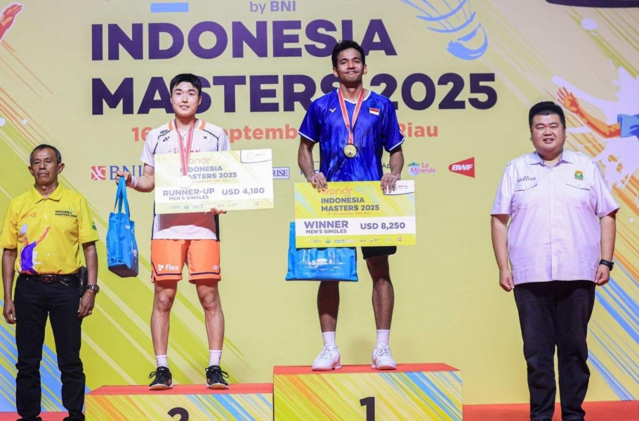 Ukir Sejarah di Pekanbaru, Chico Aura Juara Indonesia Masters 2025
