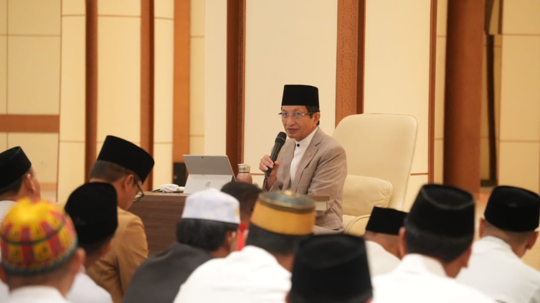 Menag Nasaruddin Umar Buka Kajian Subuh Perdana di Masjid Negara IKN, Bahas Makna Bismillah