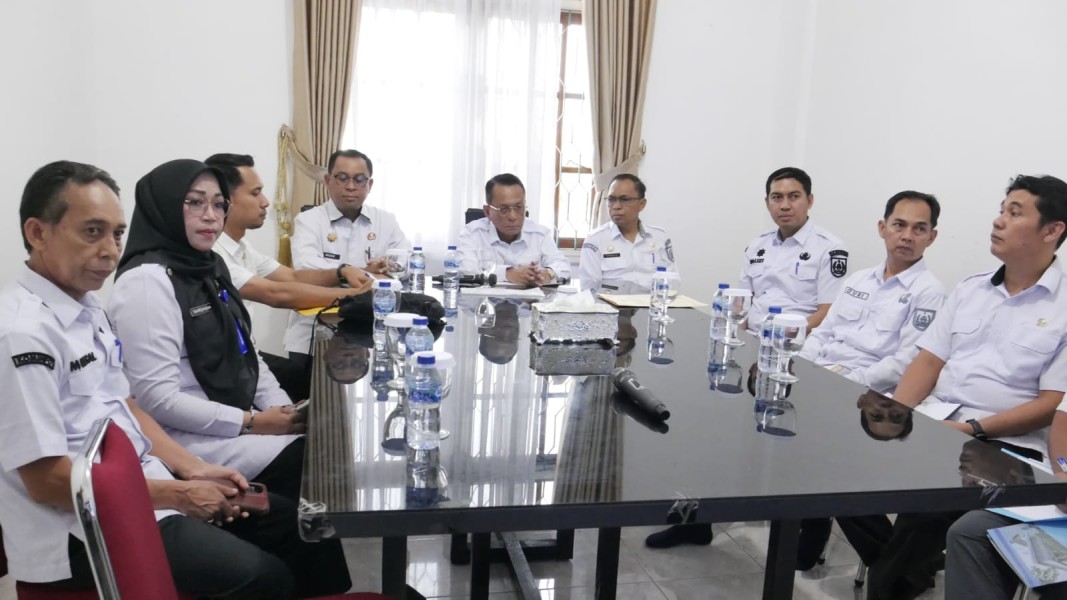 Bupati Rohil Ikuti Rakornas Virtual Kemendagri, Bahas Penguatan Tata Kelola Daerah