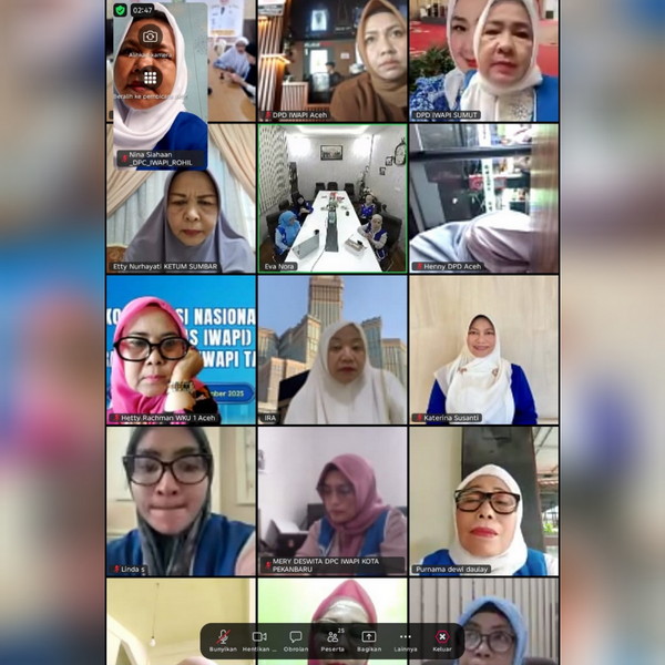 Peduli Kemanusiaan, IWAPI Rohil Galang Dana Virtual Bantu Korban Bencana di Tiga Provinsi