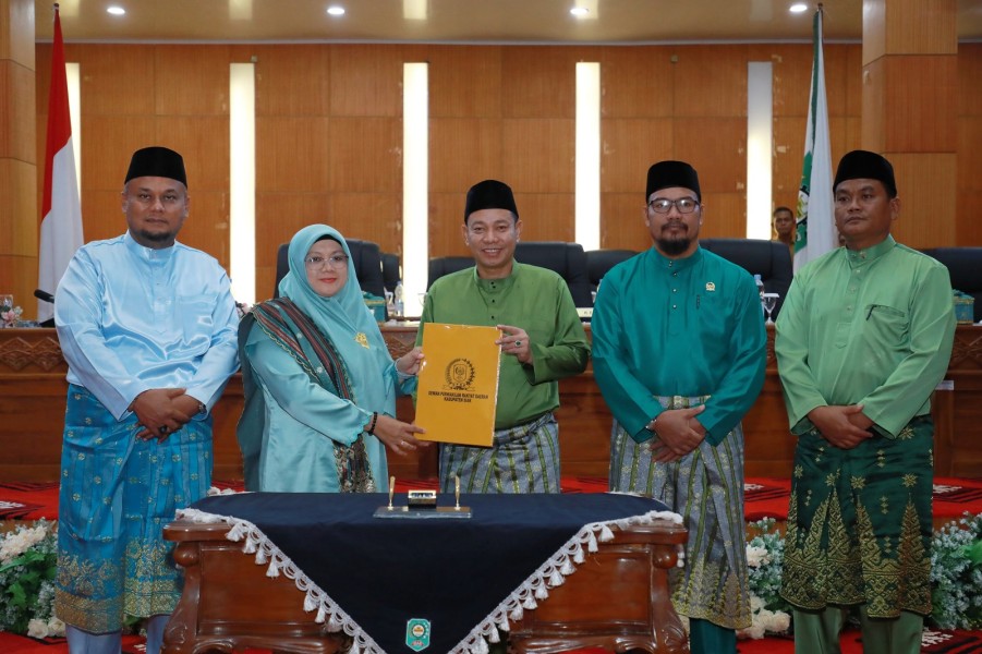 DPRD Siak Ketok Palu RAPBD-P 2025 Senilai Rp2,61 Triliun