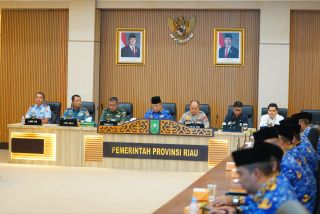 Pemprov Riau Tindaklanjuti Arahan Mendagri Terkait Antisipasi Bencana dan Nataru