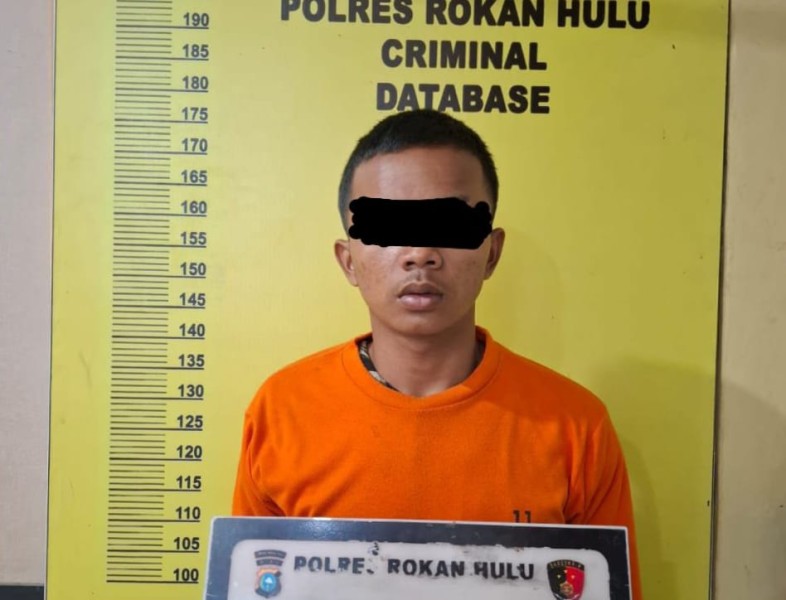 Sat Reskrim Polres Rohul Tangkap Pelaku Persetubuhan Anak Di Bawah Umur