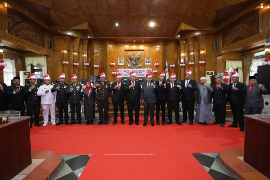 Pidato Kenegaraan HUT Ke-80 Kemerdekaan RI, DPRD Asahan dan Pemkab Teguhkan Semangat Persatuan