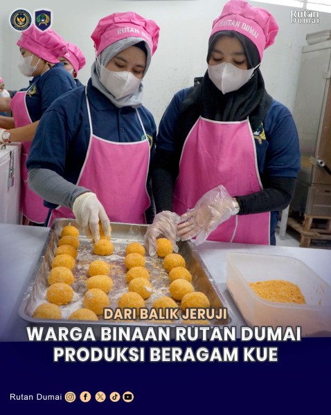 Dari Balik Jeruji, Kue “Rumai Cookery” Jadi Harapan Baru Warga Binaan Rutan Dumai