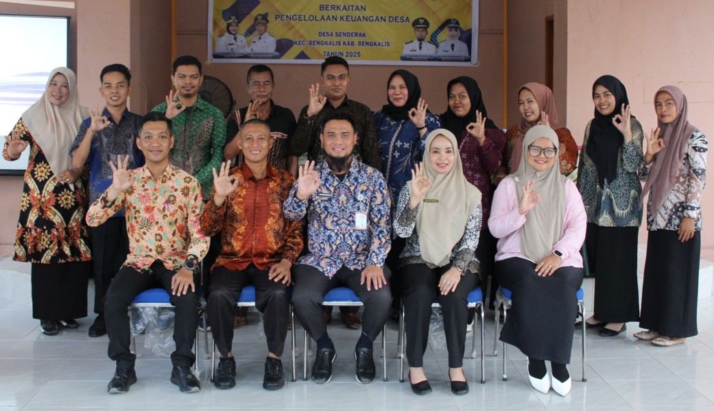 Desa Senderak Gelar Sosialisasi Pengelolaan Keuangan Desa