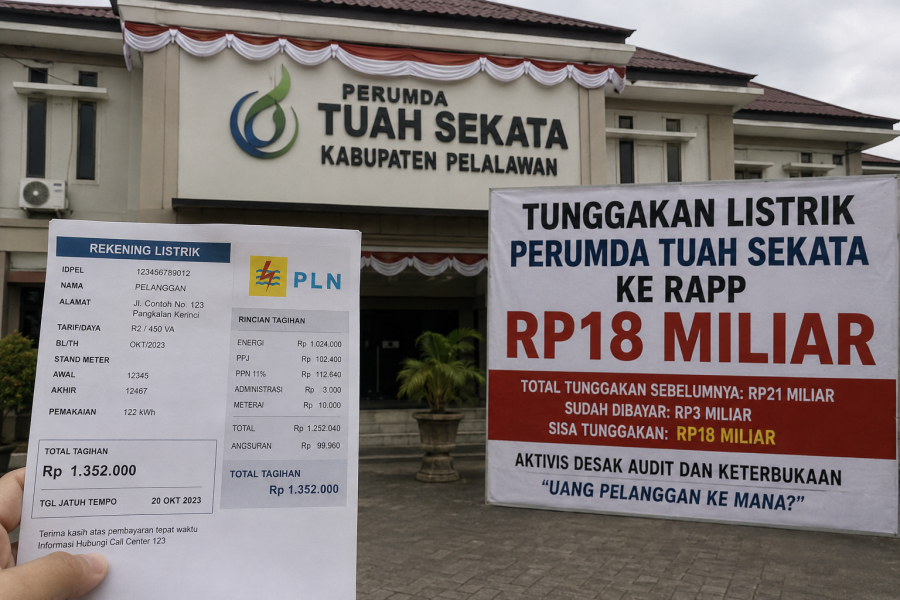 Rp18 Miliar Belum Dibayar ke RAPP, Aktivis Desak Bongkar Pengelolaan Keuangan Perumda