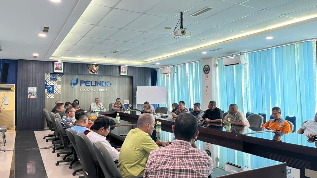 Perkuat Keamanan Pelabuhan, Pelindo Dumai Gelar Sharing Informasi Terkini