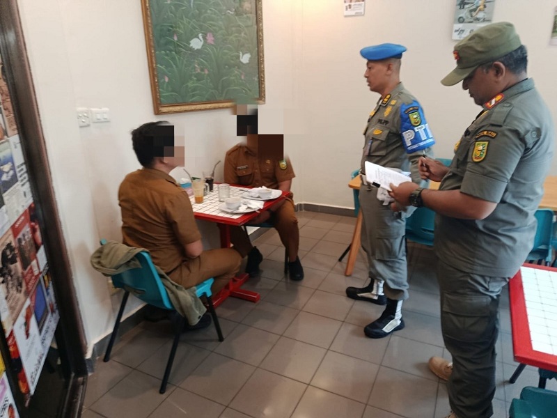 Tegas! Satpol PP Riau Razia ASN Keluyuran dan Berbuka Siang Ramadhan, Kasatpol: Kami Tidak Segan Menindak