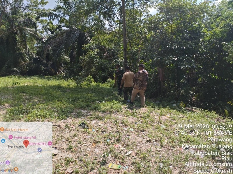 Serka A. Sigalingging Laksanakan Patroli Karhutla di Perawang, Tidak Ditemukan Titik Api