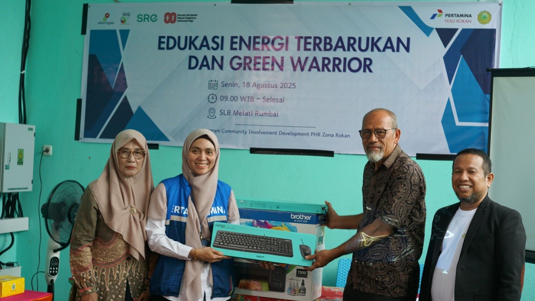 Bangun PLTS di SLB Rumbai: PHR Perkuat Pendidikan Inklusif dan Energi Bersih