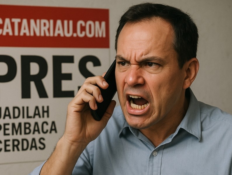 Pasca Pemberitaan Kantor Korwil Kemuning Terkunci, Wartawan Catatanriau.com Diintimidasi Via Telepon Oleh Diduga Oknum Wartawan Pos Metro