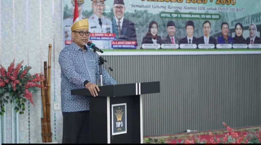 Sekdakab Inhil Hadiri Pelantikan Pengurus DPC IKA UIR Periode 2025–2030