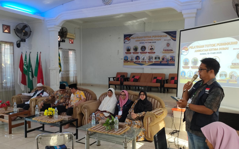 Komunitas Totok Punggung Indonesia Kota Dumai Selenggarakan Pelatihan Angkatan ke-3