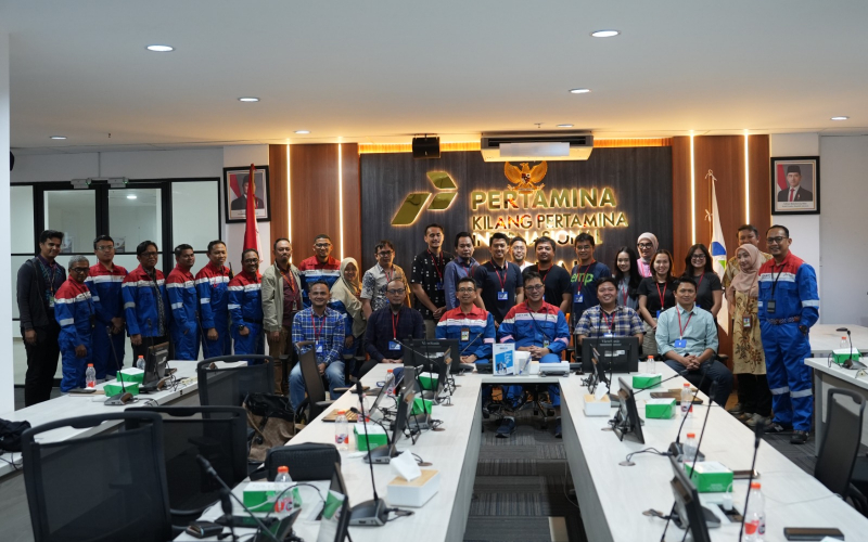 Bahas Penyerapan Gas Eksternal, Kilang Pertamina Dumai Ajak Energi Mega Persada Kunjungi AMINE System