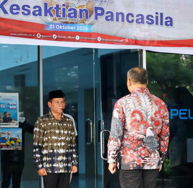 Pelindo Group Dumai Gelar Upacara Hari Kesaktian Pancasila, Jonatan Ginting Tekankan Persatuan