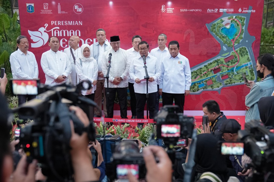 Diresmikan Gubernur DKI, Taman Bendera Pusaka Buka 24 Jam untuk Warga Jakarta