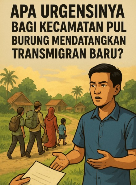 Apa Urgensinya Bagi Kecamatan Pulau Burung Mendatangkan Transmigran Baru?