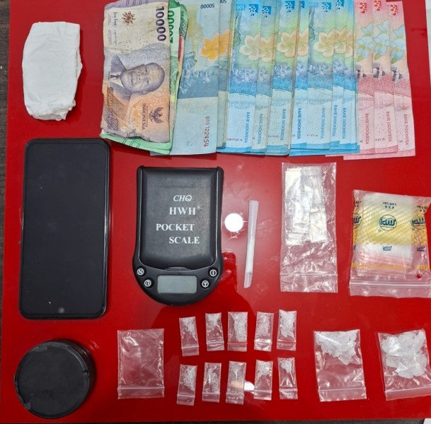 Satresnarkoba Polres Rohul Ringkus Dua Pengedar Sabu di Bangun Purba, Amankan Barang Bukti 12,92 Gram