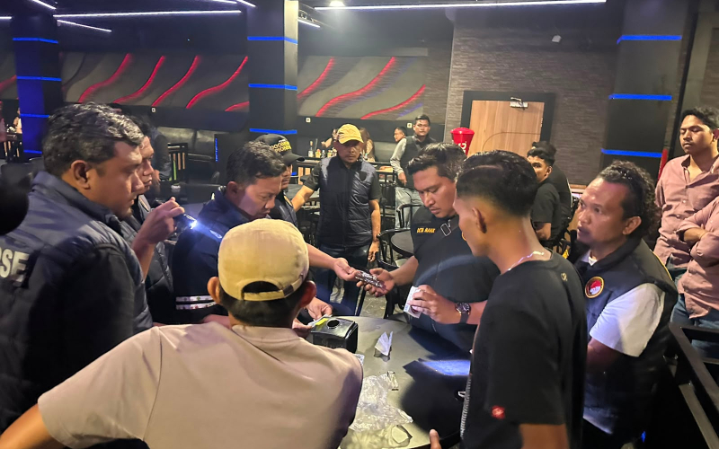 Reserse Narkoba Polres Dumai Patroli Sasar THM, Amankan Pria Bawa Pil Ekstasi