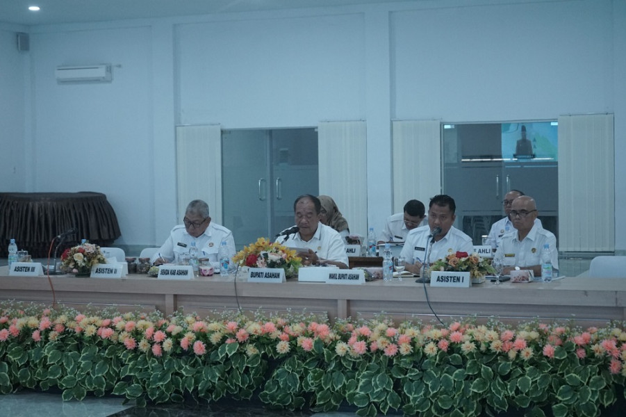 Bupati Asahan Buka Rakorpem Bulan Juli 2025