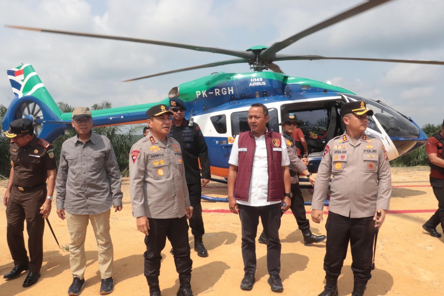 Kapolda Riau Pimpin Aksi Pemulihan TNTN, 712 Ha Diserahkan Sukarela