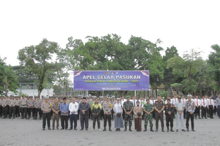 Pelajar dan Pengemudi Ojol Dilibatkan Polres Inhu Jadi Duta Keselamatan di Operasi Zebra 2025