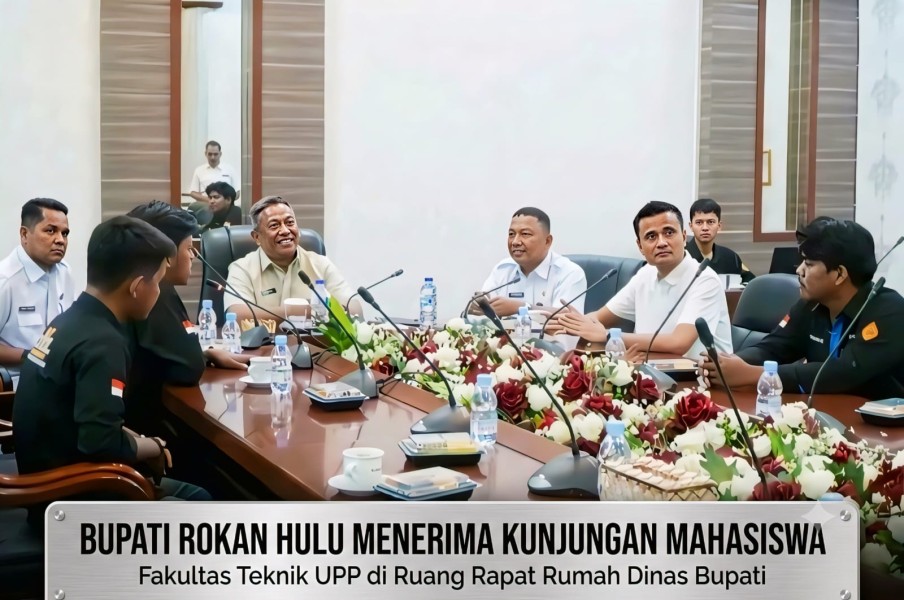Bupati Anton Dorong Mahasiswa Teknik UPP Jadi Penggerak Inovasi Pembangunan Daerah